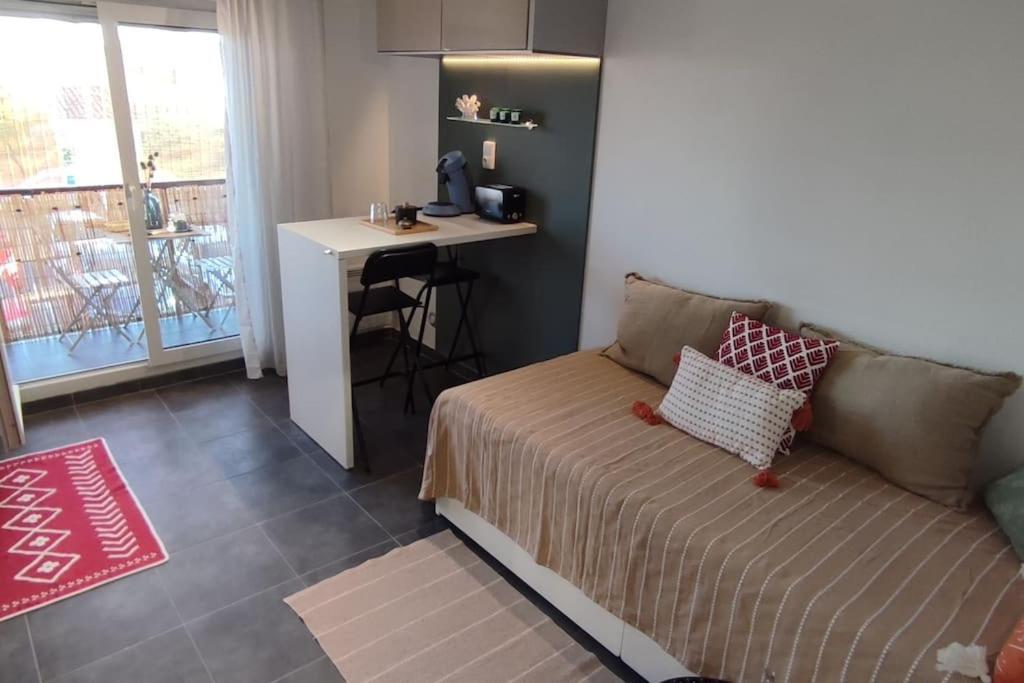 Caducee Studio Climatise Balcon Ensoleille Parking Nord Montpellier Grabels المظهر الخارجي الصورة